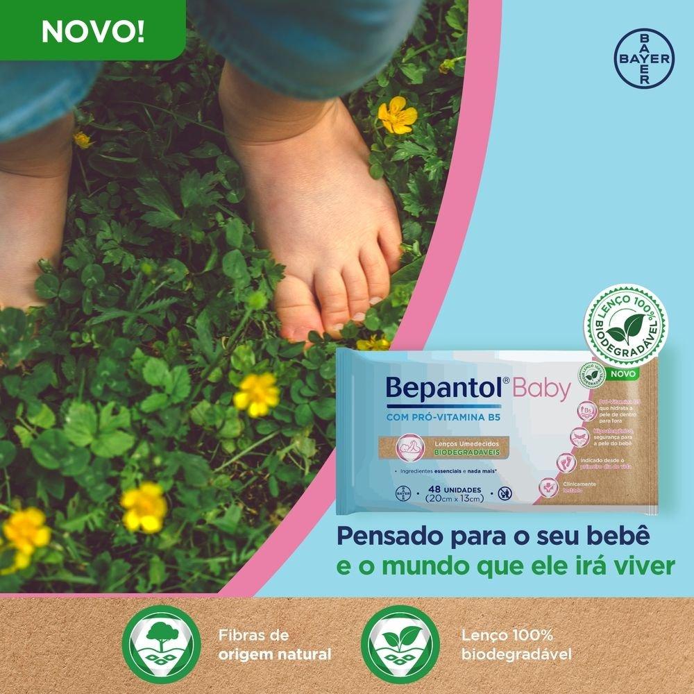 Lenços Umedecidos Bepantol Baby Biodegradável Com Pró-vitamina B5 Hipoalergênico 96 Unidades - 6