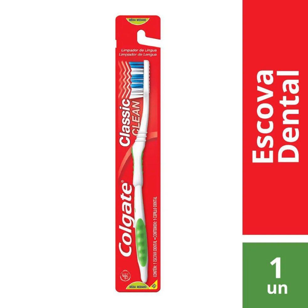 Escova Dental Colgate Classic Clean 1 Unidade - 3