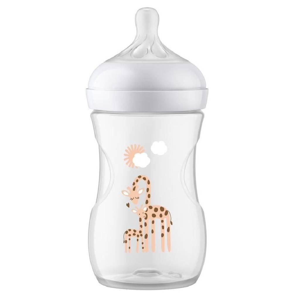 Mamadeira Avent Pétala Girafa 3.0 260 Ml - 1