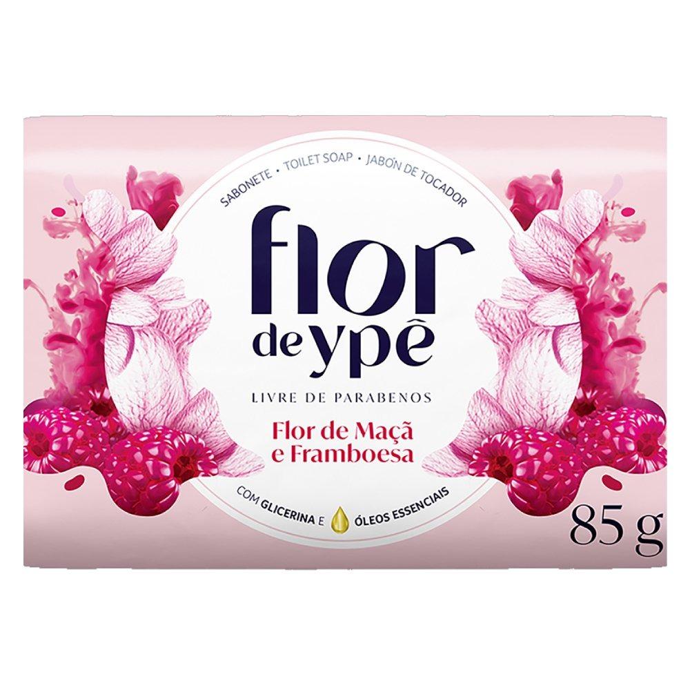 Sabonete Em Barra Ypê Flor De Maçã E Framboesa 85g - 1
