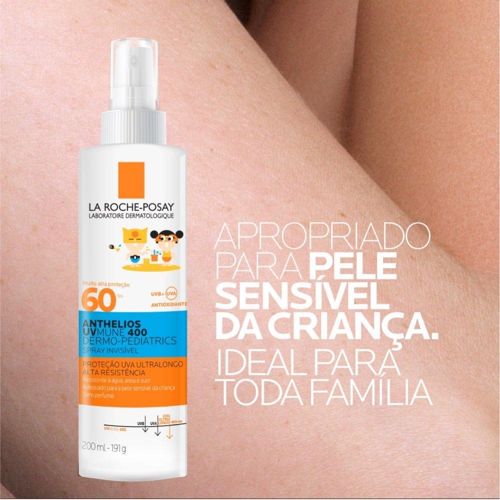 Protetor Solar Infantil La Roche-posay Anthelios Uvmune Dermo-pediatrics Spray Fps60 200ml - 2
