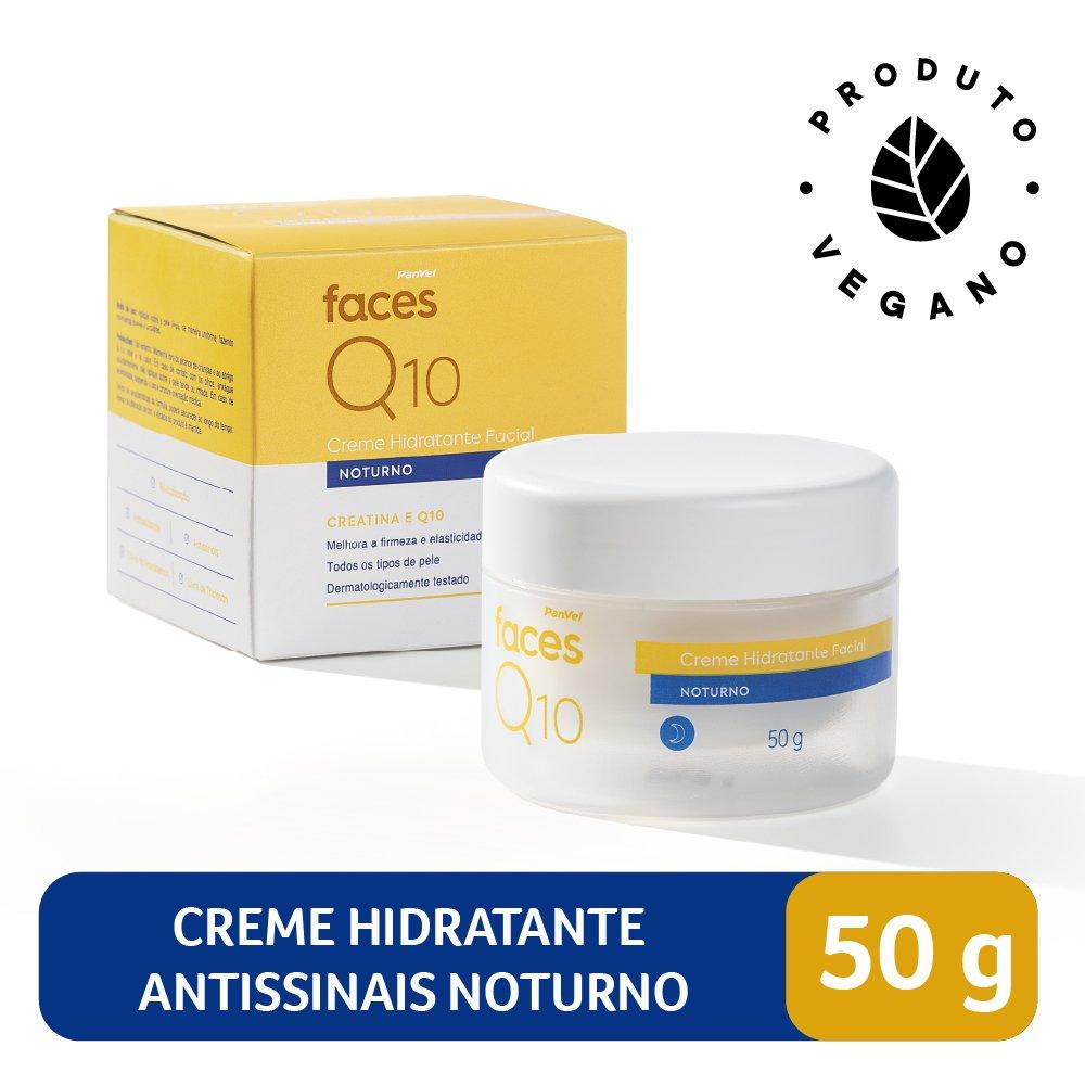 Creme Facial Noturno Panvel Faces Q10 Todos Os Tipos De Pele 50g - 3