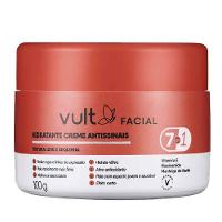 Kit Vult Facial Hidratante Antissinais 100g + Protetor Labial Melancia Fps15 3,5g - 3