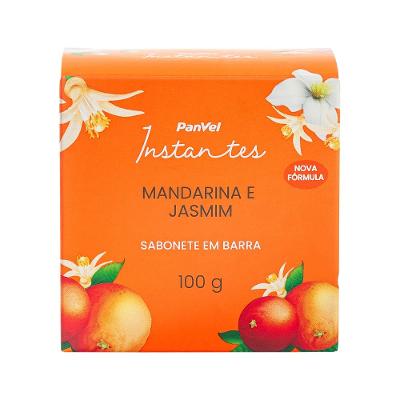 Sabonete Em Barra Panvel Instantes Mandarina E Jasmim 100g