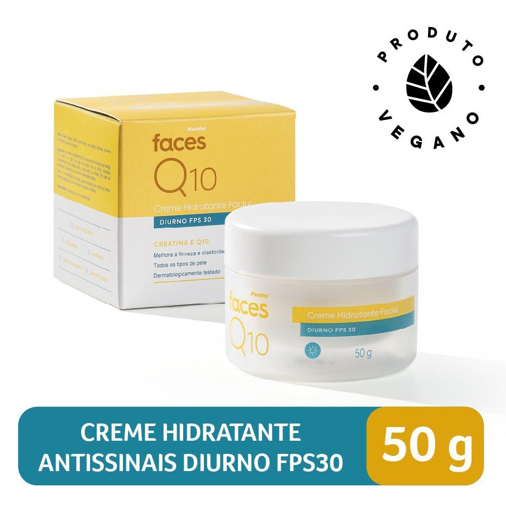 Creme Facial Diurno Fps30 Panvel Faces Q10 Todos Os Tipos De Pele 50g - 3