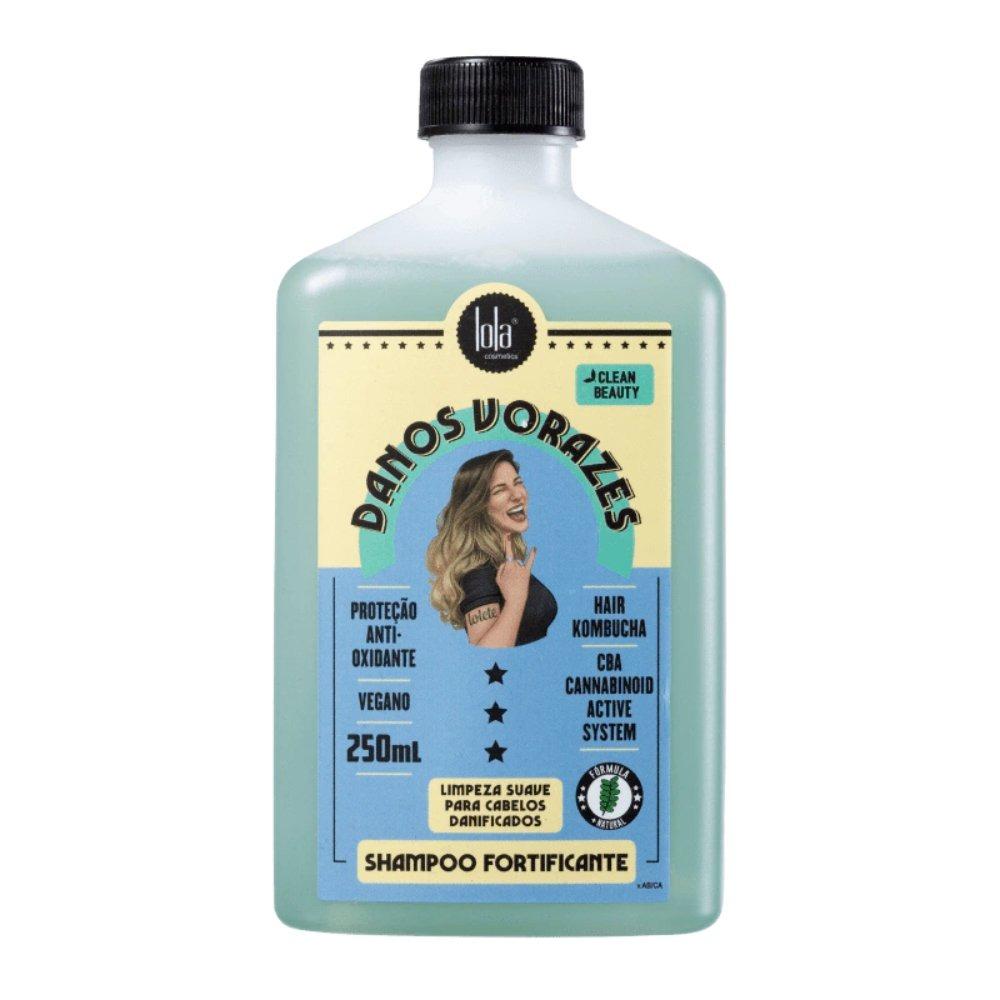 Kit Lola Danos Vorazes Shampoo 250ml + Booster 250ml + Leave-in 200ml - 3