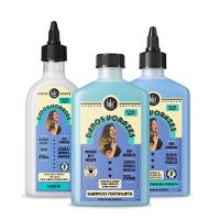 Kit Lola Danos Vorazes Shampoo 250ml + Booster 250ml + Leave-in 200ml - 2