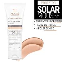 Protetor Solar Facial Adcos Mousse Peach Fps50 40g - 3
