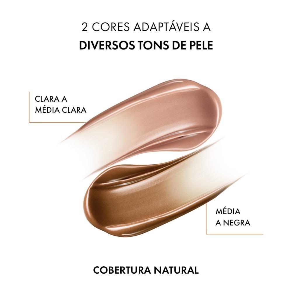 Protetor Solar Facial Vichy Capital Soleil Uv-glow Clara A Media Fps 60 40g - 3