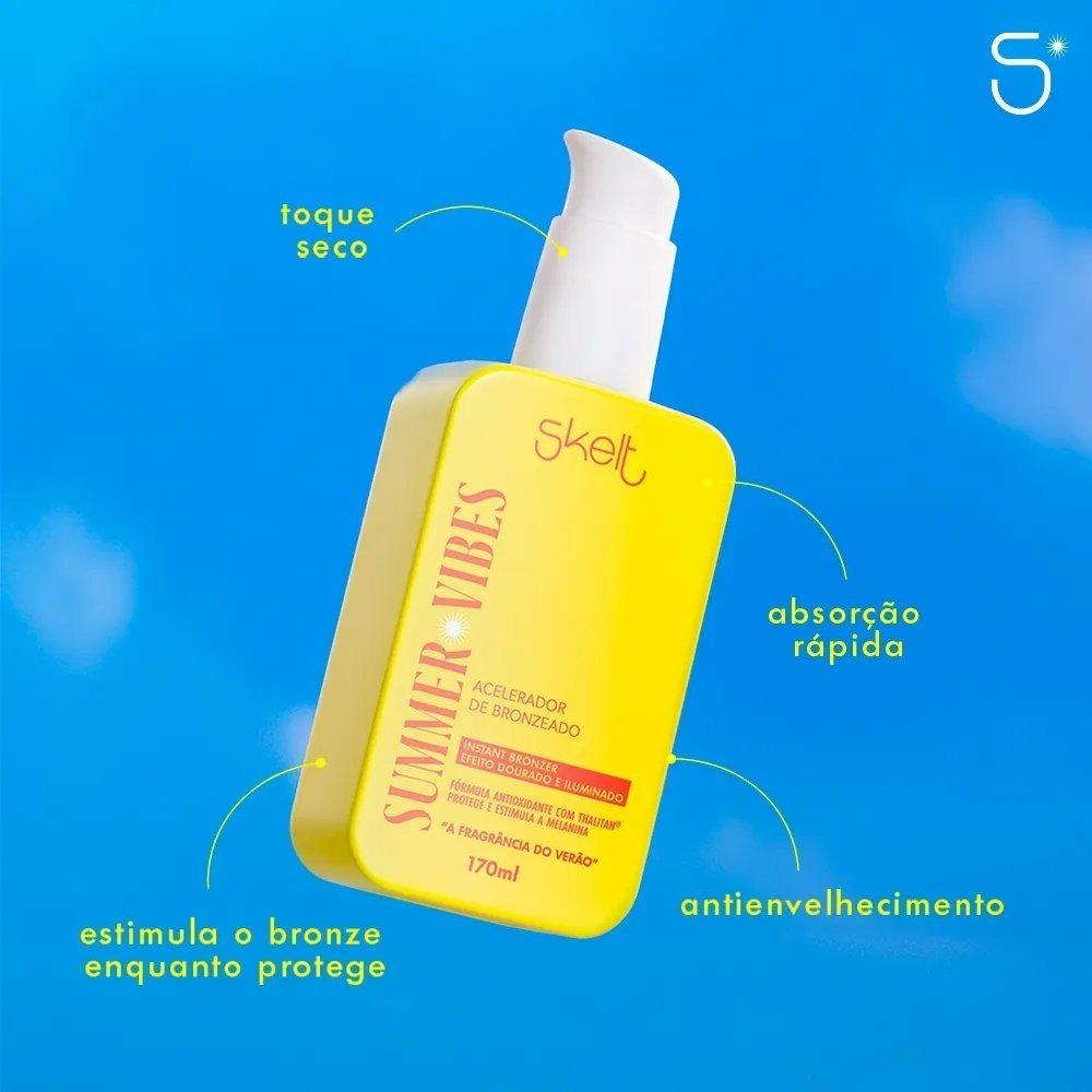 Acelerador De Bronzeado Skelt Summer Vibes 170ml - 3