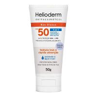 Kit Helioderm Protetor Solar Facial Fps50 50g + Sabonete Líquido 50ml - 3