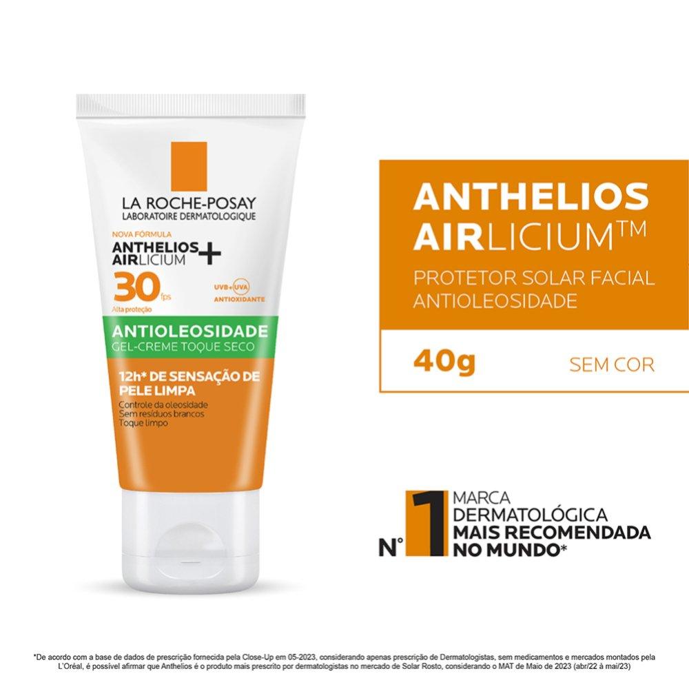 Protetor Solar Facial Anthelios Airlicium+ Sem Cor Fps30 40g - 2