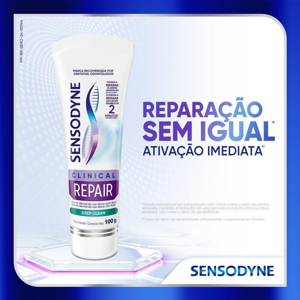 Creme Dental Sensodyne Clinical Repair Dentes Sensíveis 100g - 5