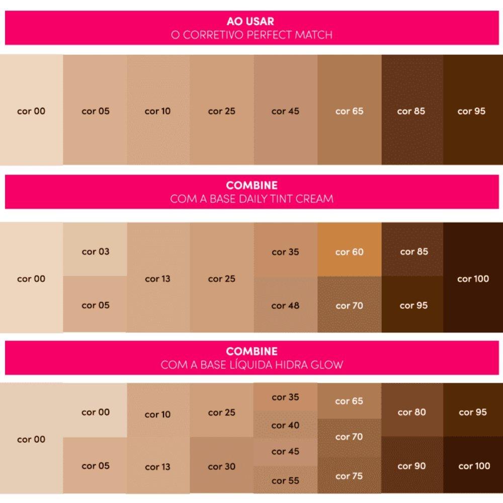 Corretivo Líquido Niina Secrets Perfect Match Cor 45 10ml - 4