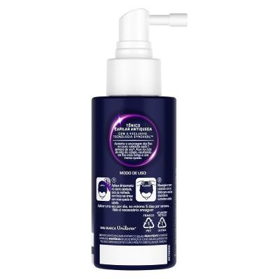 Tônico Capilar Clear Men Derma Solution Antiqueda Com 100ml