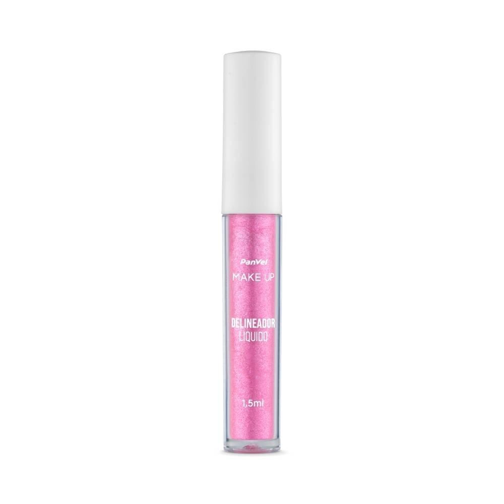 Delineador Líquido Rosa Panvel Make Up 1,5ml - 1