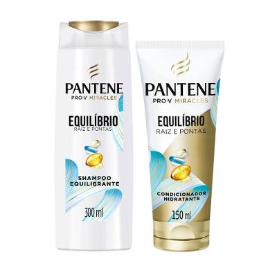 Kit Pantene Pro-v Miracles Equilíbrio Shampoo 300ml + Condicionador 150ml