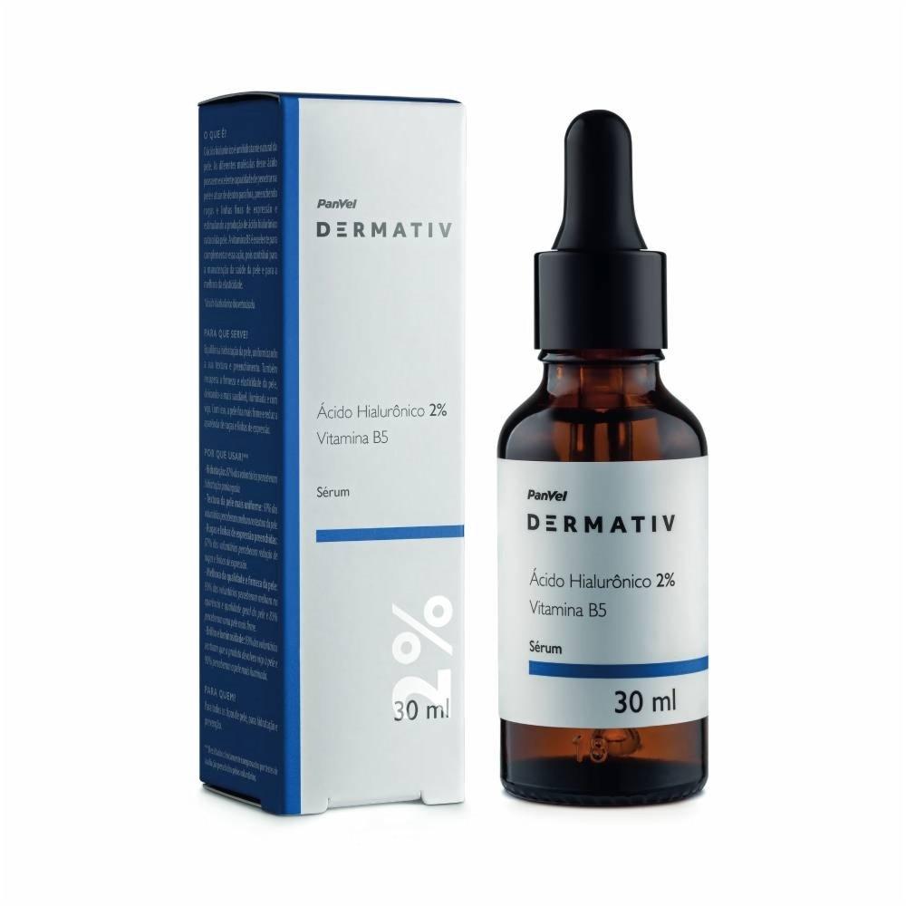 Sérum Hidratante Facial Ácido Hialurônico 2% + Vitamina B5 Panvel Dermativ 30ml - 2