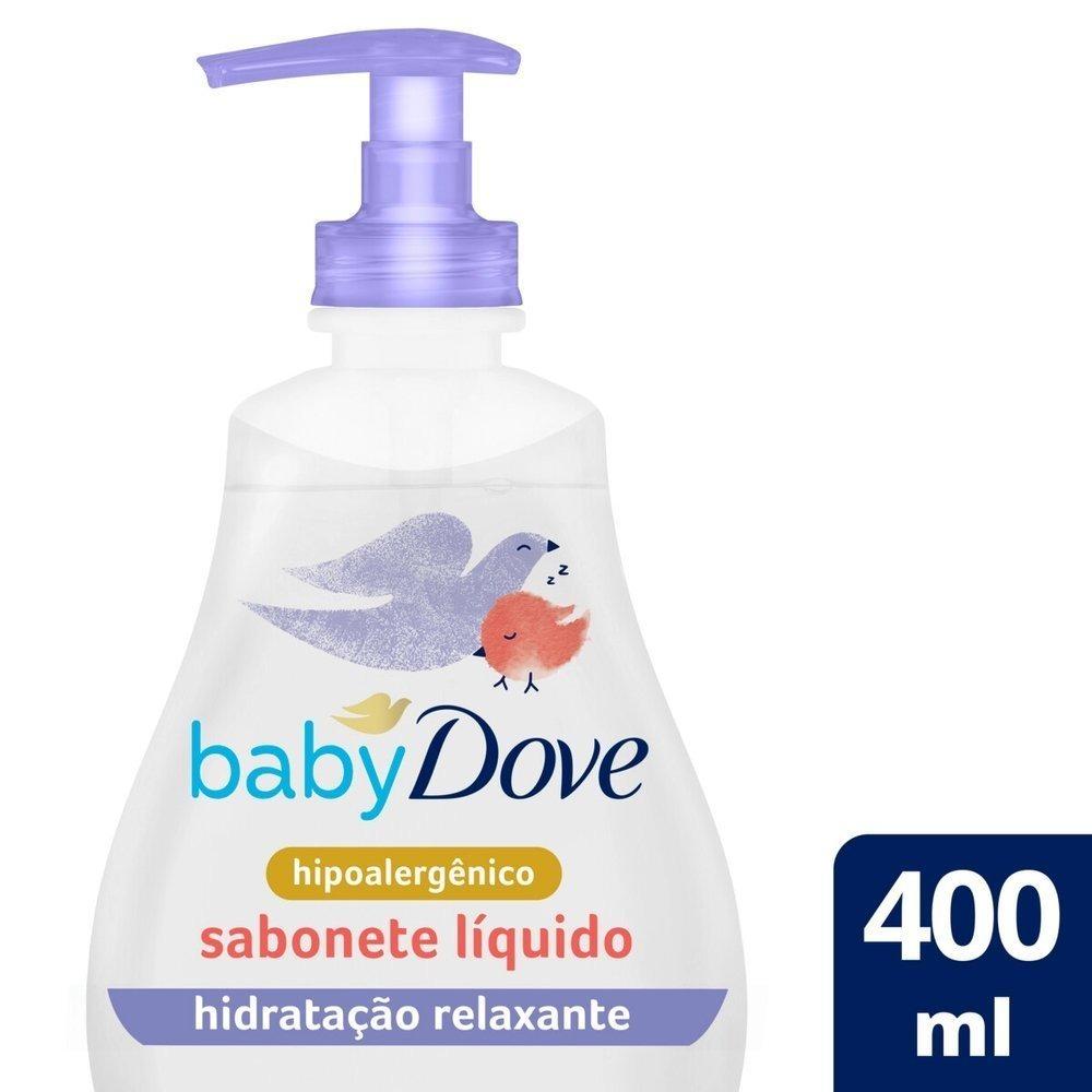 Sabonete Líquido De Glicerina Hidratação Relaxante Dove Baby Hora De Dormir Frasco 400ml - 1