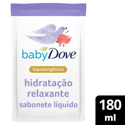 Sabonete Líquido De Glicerina Hidratação Relaxante Dove Baby Hora De Dormir Sachê 180ml Refil