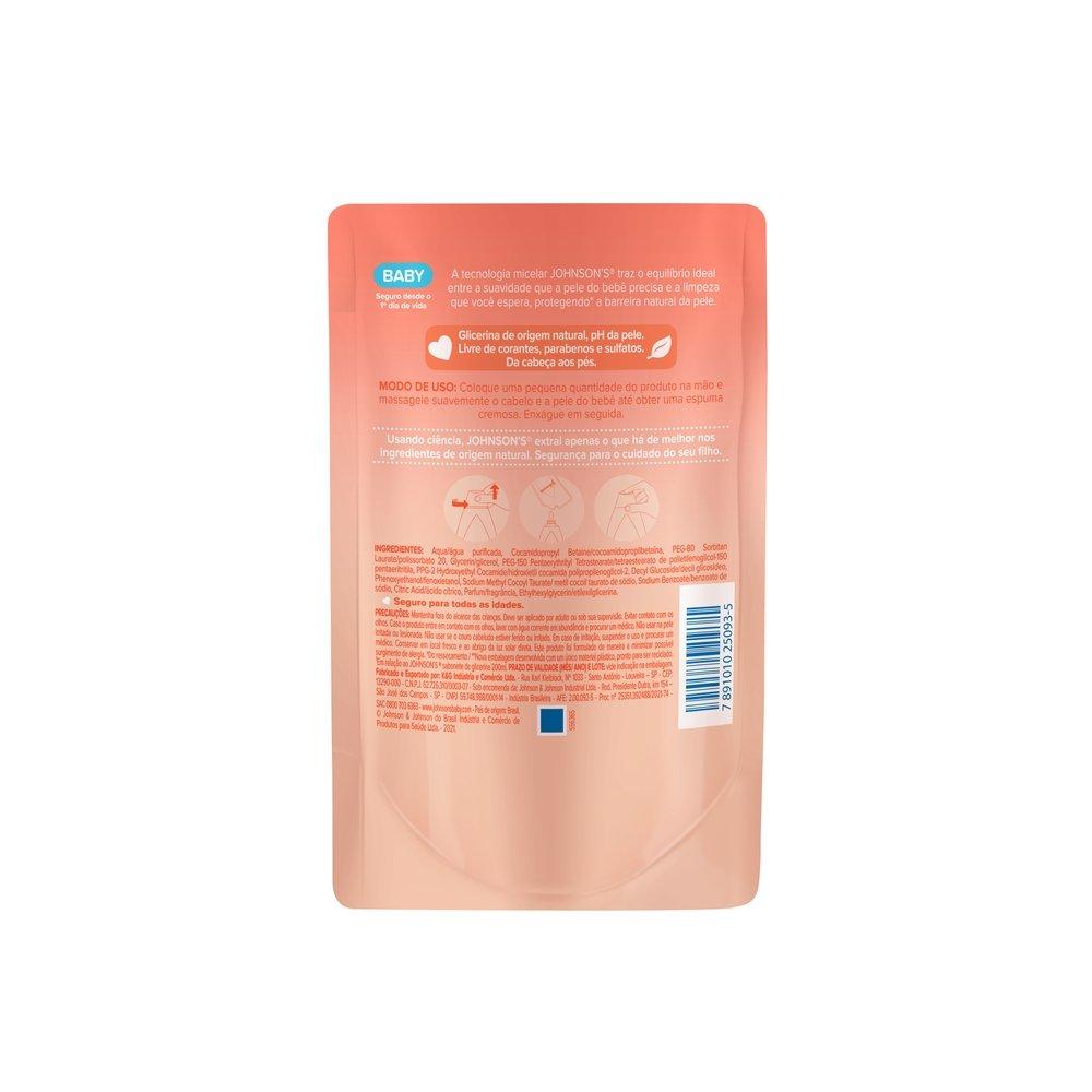 Sabonete Líquido Johnsons Baby Cabeça Aos Pés Refil 380ml - 2