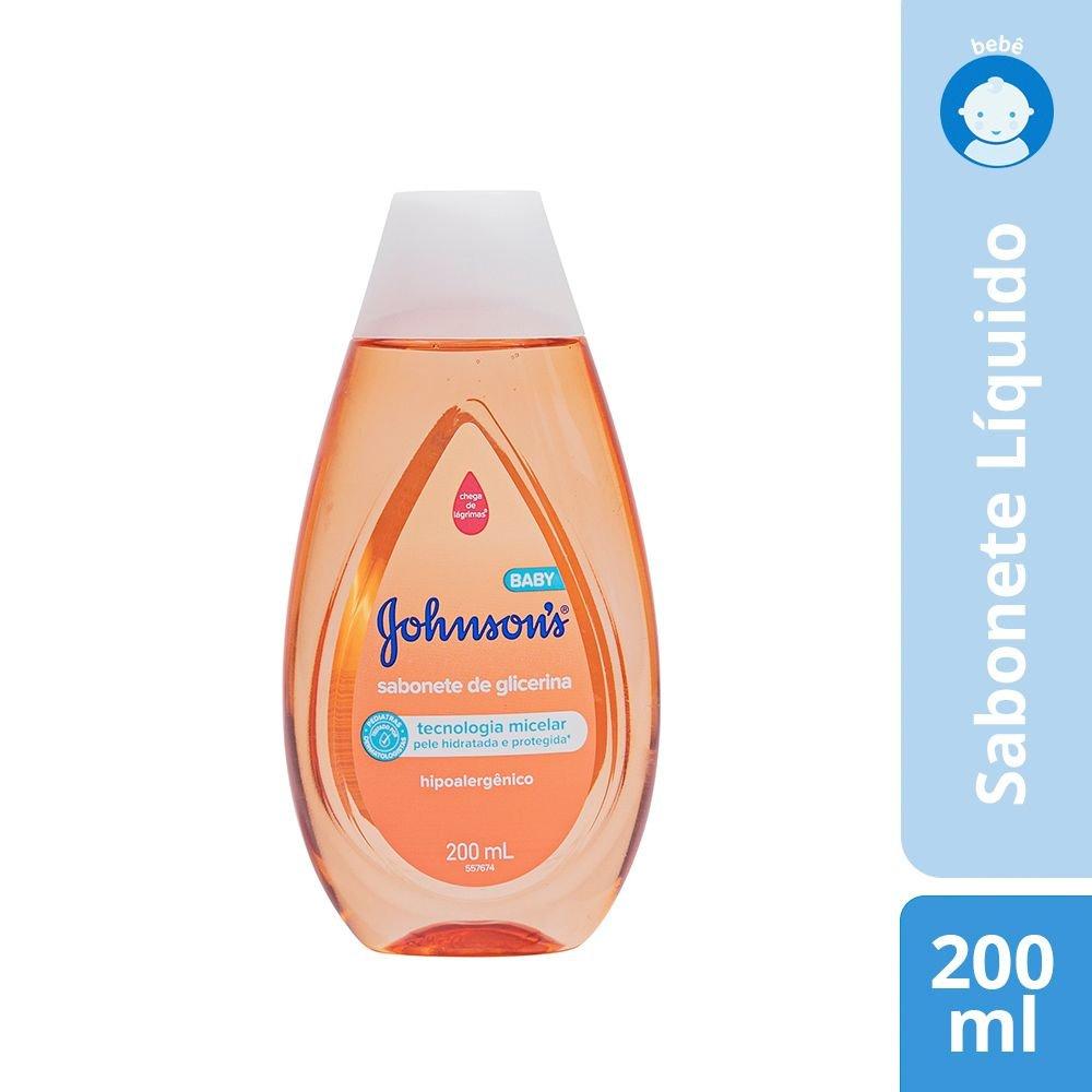 Sabonete Liquído Johnsons Baby Glicerinado 200ml - 5