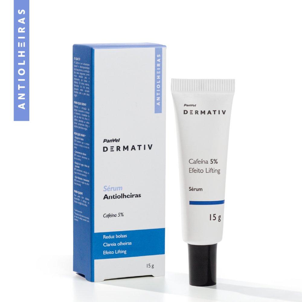 Sérum Anti-idade Para Área Dos Olhos Com Efeito Lifting Cafeína 5% Panvel Dermativ 15ml - 3