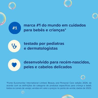 Shampoo Infantil Johnson’s Cheirinho Prolongado 200ml