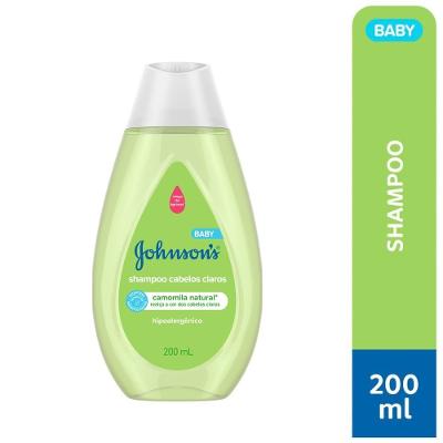 Shampoo Para Cabelos Claros Johnson’s Baby Camomila Natural 200ml