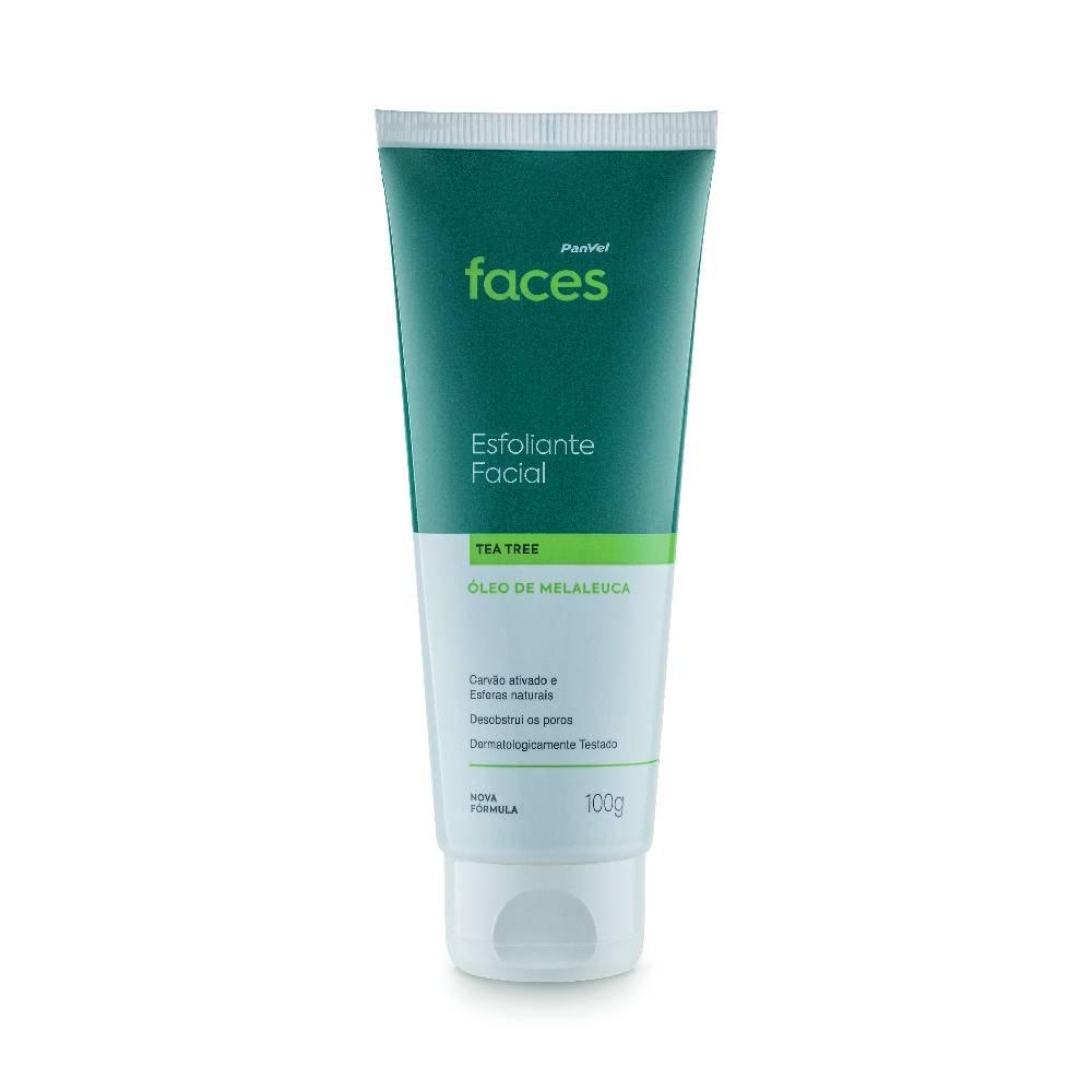 Esfoliante Facial Panvel Faces Tea Tree Peles Mistas A Oleosas 100g - 1