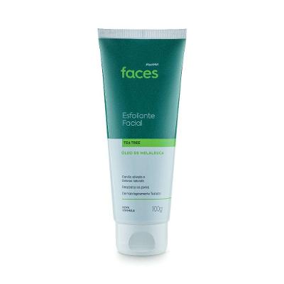 Esfoliante Facial Panvel Faces Tea Tree Peles Mistas A Oleosas 100g