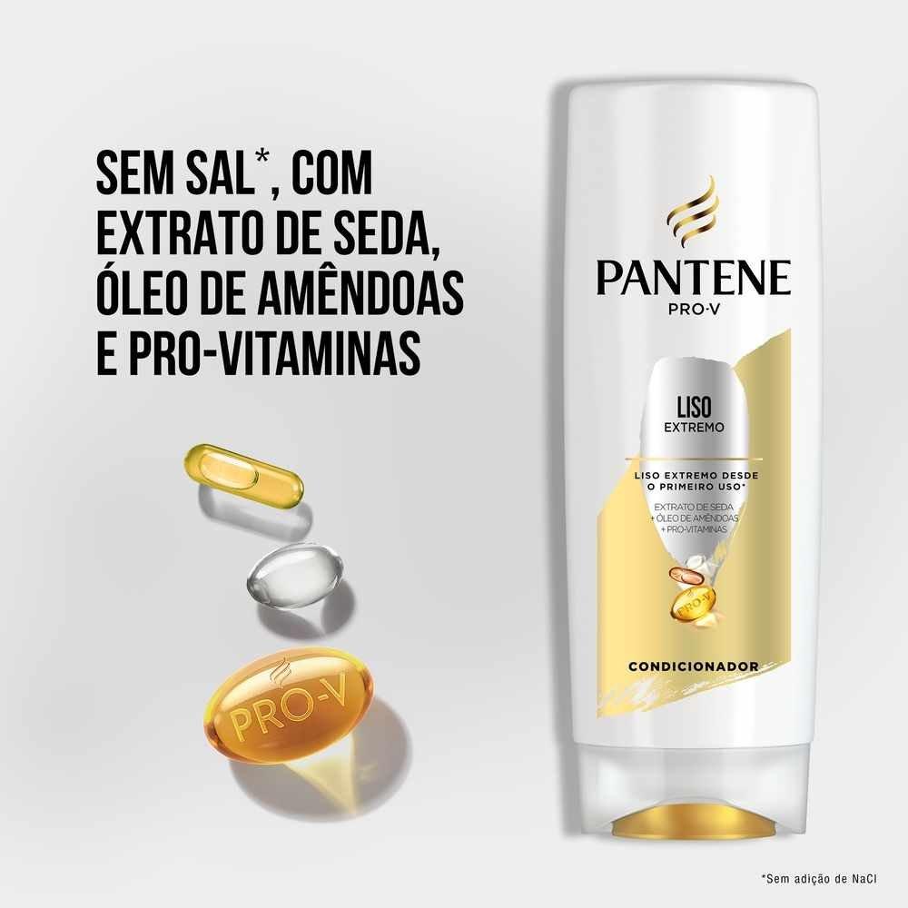 Condicionador Pantene Liso Extremo 400ml - 3