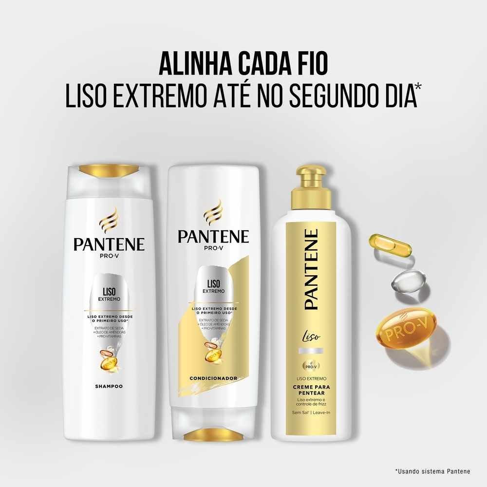 Condicionador Pantene Liso Extremo 400ml - 4
