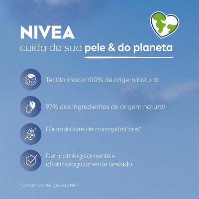 Lenços De Limpeza Demaquilantes Nivea 3 Em 1 Ação Refrescante 25 Unidades