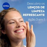 Lenços De Limpeza Demaquilantes Nivea 3 Em 1 Ação Refrescante 25 Unidades - 2