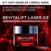 Creme Hidratante Facial Anti-idade L’oréal Paris Revitalift Laser X3 Diurno 50ml - 3