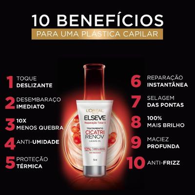 Leave-in Tratamento Capilar Elseve Cicatri Renov Loréal Paris 50ml