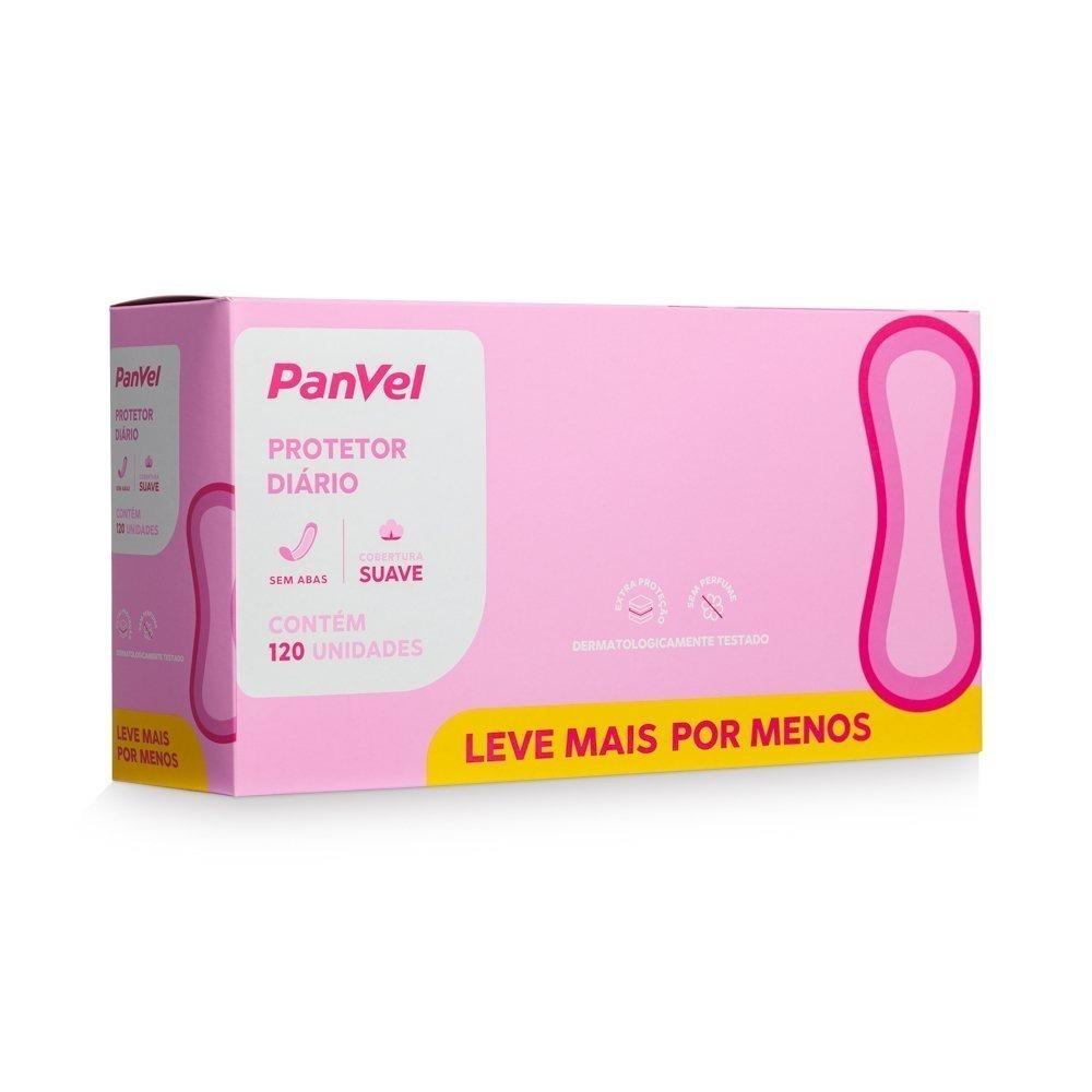 Protetor Diário Panvel Essencial Com 120 Unidades - 3