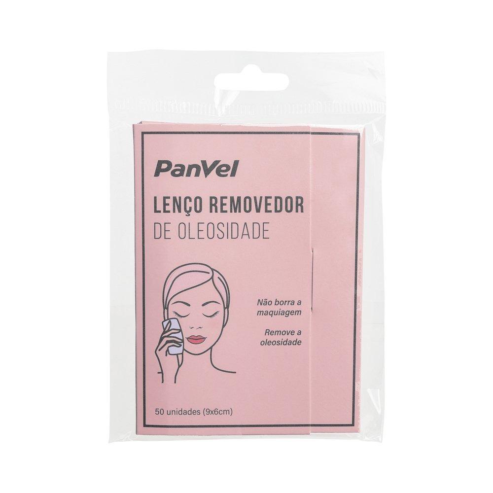 Lenço Removedor De Oleosidade Panvel Acessorios Com 50 Unidades - 1