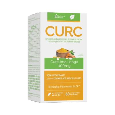 Curc Suplemento Alimentar De Extrato De Rizomas De Curcuma Longa 400mg