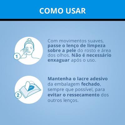 Lenço Demaquilante Neutrogena Deep Clean 25 Unidades