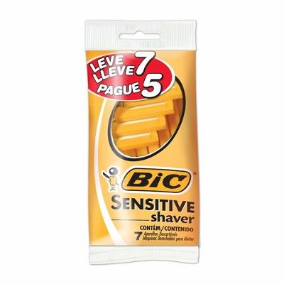 Aparelho Barbear Bic Sensitive Leve 7 Pague 5