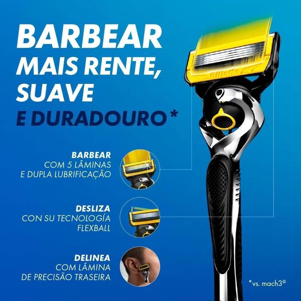 Carga Para Aparelho De Barbear Gillette Fusion Proshield 2 Unidades - 2