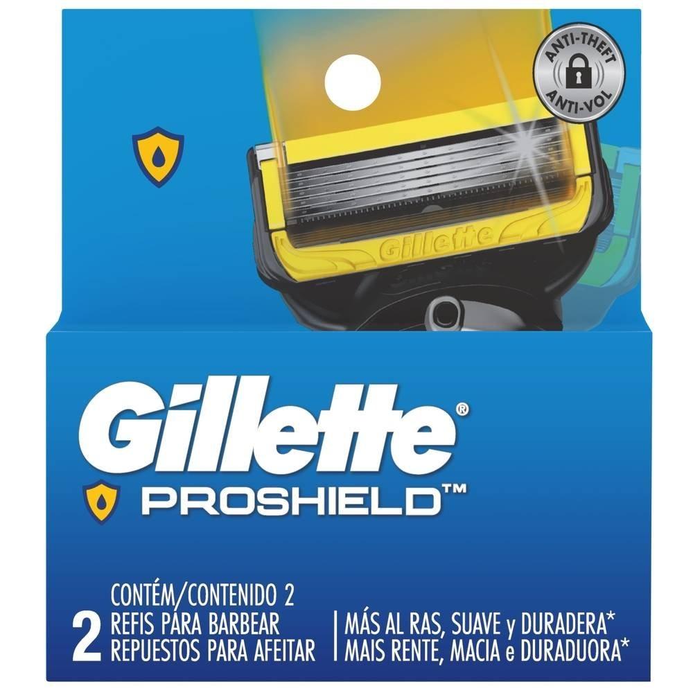 Carga Para Aparelho De Barbear Gillette Fusion Proshield 2 Unidades - 4