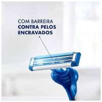 Aparelho Barbear Descartável Gillette Prestobarba 3 Derma Protecão Leve 4 Pague 3 Unidades - 3