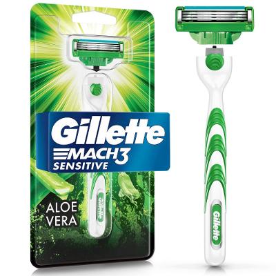 Aparelho Barbear Gillette Mach3 Sensitive