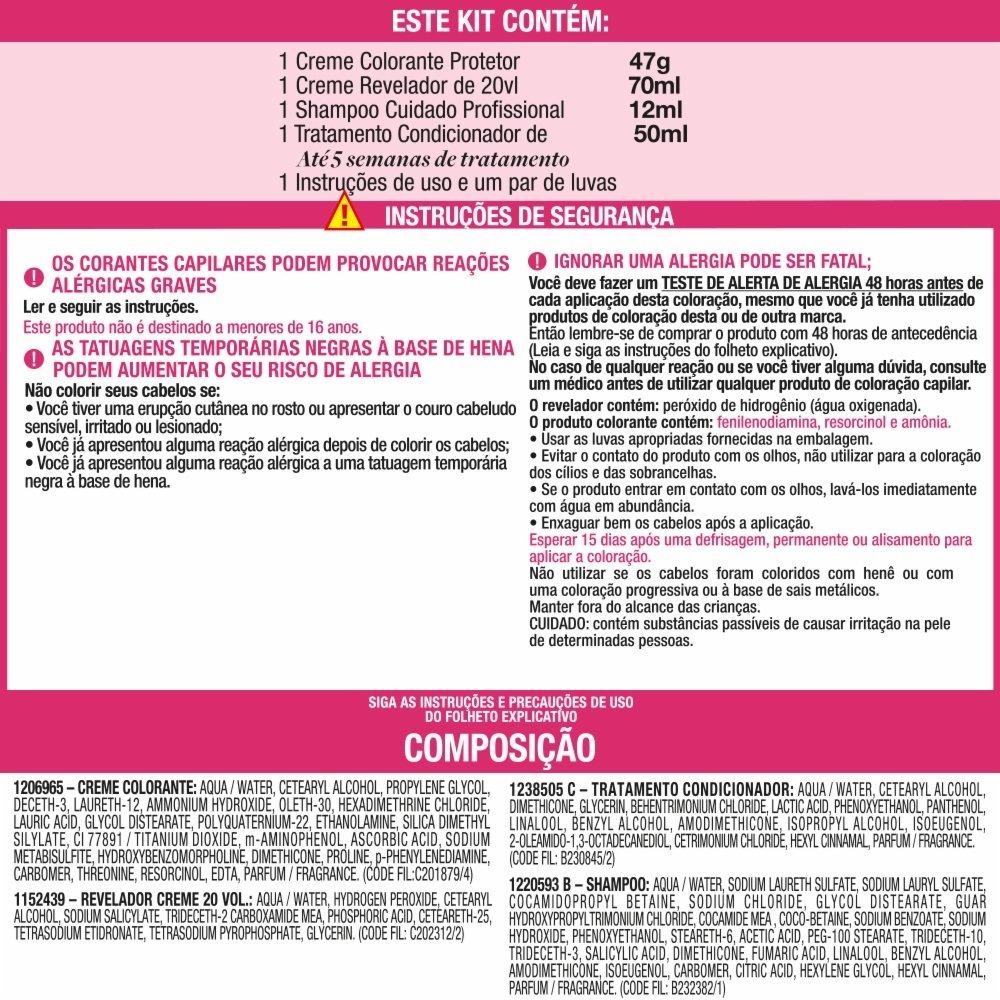 Tintura Permanente Imédia Excellence De L’oréal Paris 1.0 Preto Onix - 4