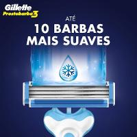 Aparelho Barbear Descartável Gillette Prestobarba3 Cool Com 2 - 3