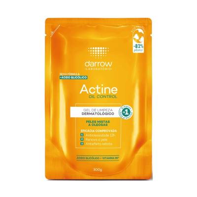 Gel De Limpeza Facial Actine Oil Control Refil 300g