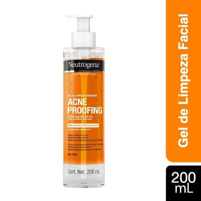 Gel De Limpeza Facial Neutrogena Acnepro Proofing 200ml